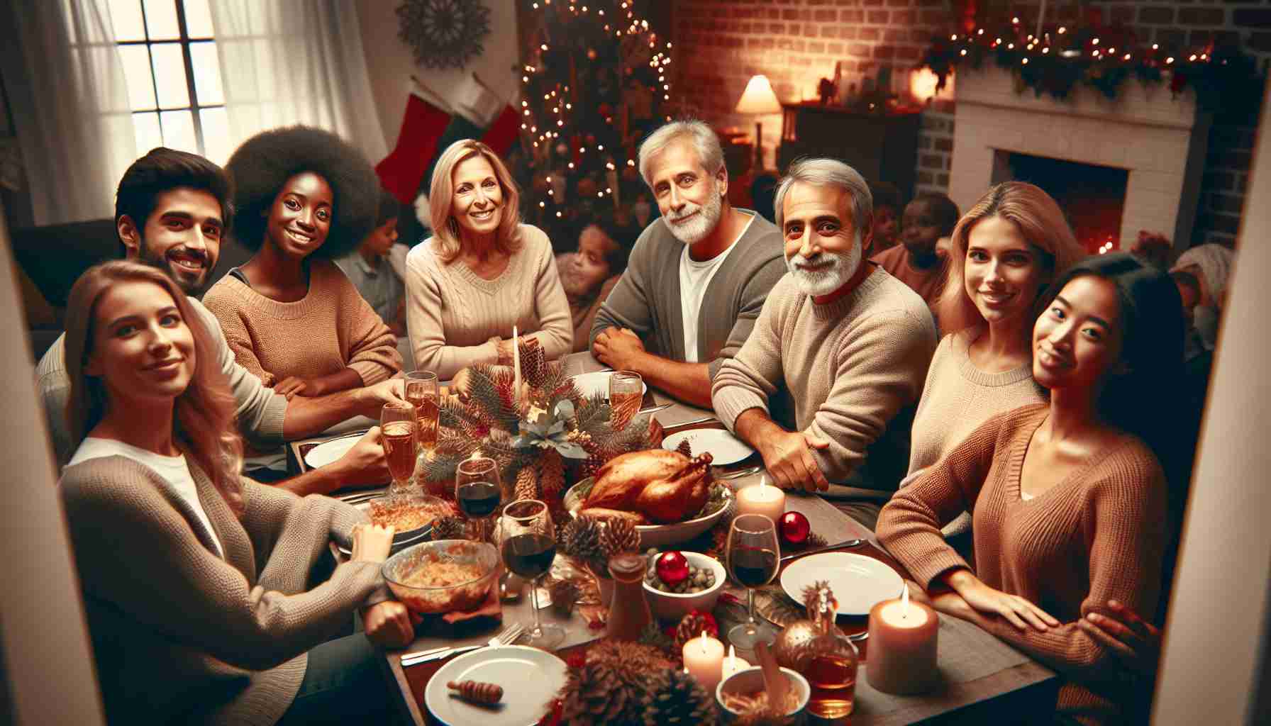 家庭聚餐中的尴尬瞬间