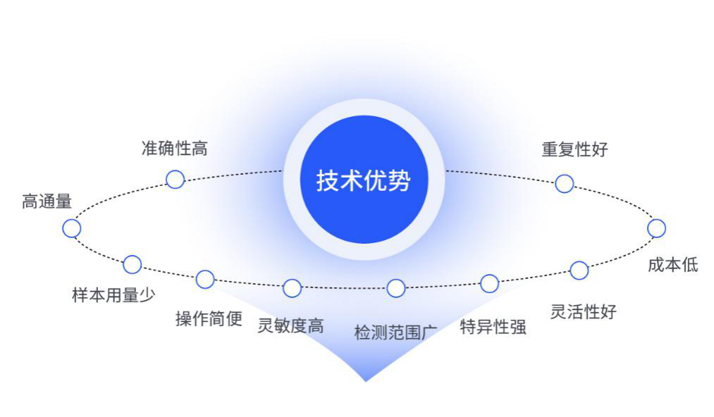 二维荧光编码微球工作原理示意图