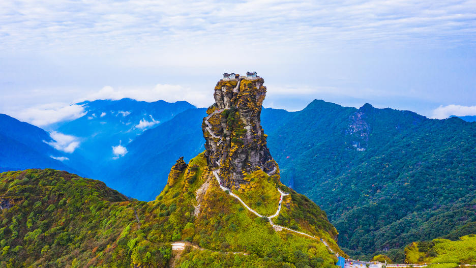 旅行中的丘陵式心灵修炼